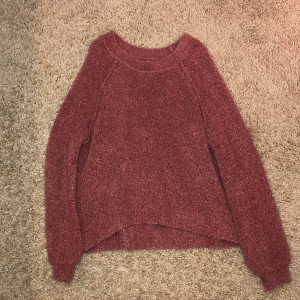 Fuzzy Aerie Pullover Sweater